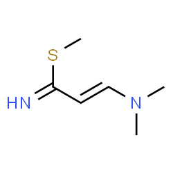 2-Propenimidothioicacid,3-(dimethylamino)-,methylester(9CI) structure