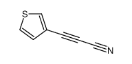 2-Propynenitrile, 3-(3-thienyl)- (9CI) Structure