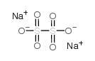 Dithionic acid, sodiumsalt (1:2) structure