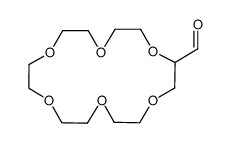 18-crown-6-carboxaldehyde Structure