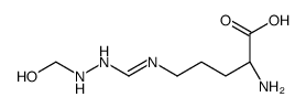 omega-N-hydroxymethylarginine structure