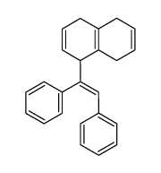 1-(1,2-Diphenylethenyl)-1,4,5,8-tetrahydronaphthalin结构式