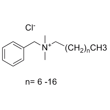 Benzalkonium chloride structure