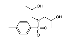 N,N-bis(2-hydroxypropyl)-p-toluenesulphonamide structure