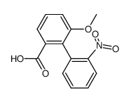 2'-nitro-6-methoxy-biphenyl-carboxylic acid-(2) Structure