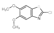 2-CHLORO-5,6-DIMETHOXY-BENZOTHIAZOLE Structure