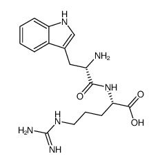 H-Trp-Arg-OH · 2 HCl Structure