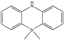 10,10-dimethyl-5,10-dihydrodibenzo[b,e][1,4]azasiline structure