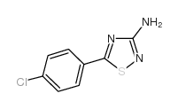 5-(4-chlorophenyl)-1,2,4-thiadiazol-3-amine picture