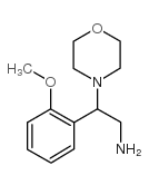 2-(2-methoxy-phenyl)-2-morpholin-4-yl-ethylamine Structure