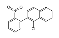 1-chloro-2-(2-nitrophenyl)naphthalene结构式