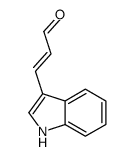 3-(1H-indol-3-yl)prop-2-enal Structure