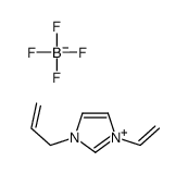 1-烯丙基-3-乙烯基咪唑四氟硼酸盐图片