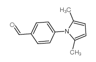 4-(2,5-Dimethyl-1H-pyrrol-1-yl)benzenecarbaldehyde structure