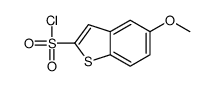 5-methoxy-1-benzothiophene-2-sulfonyl chloride Structure