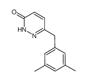 6-(3,5-dimethylbenzyl)pyridazin-3(2H)-one结构式