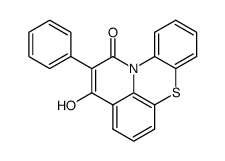 3-hydroxy-2-phenyl-pyrido[3,2,1-kl]phenothiazin-1-one Structure