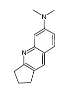 6-N,N-dimethylamino-2,3-dihydro-1H-cyclopenta[b]quinoline结构式