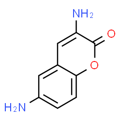 3,6-Diamino-2H-chromen-2-one Structure