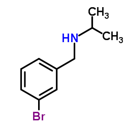 N-(3-Bromobenzyl)-2-propanamine Structure