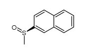 (R)-(+)-2-(methylsulfinyl)naphthalene Structure