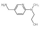 2-[[5-(aminomethyl)pyridin-2-yl]-methylamino]ethanol Structure