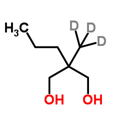 2-(2H3)Methyl-2-propyl-1,3-propanediol Structure