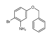 5-(BENZYLOXY)-2-BROMOANILINE structure