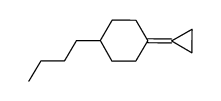 1-butyl-4-cyclopropylidenecyclohexane结构式