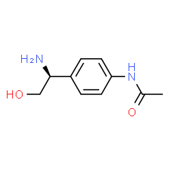 N-{4-[(1S)-1-Amino-2-hydroxyethyl]phenyl}acetamide结构式