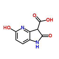 5-Hydroxy-2-oxo-2,3-dihydro-1H-pyrrolo[3,2-b]pyridine-3-carboxylic acid Structure