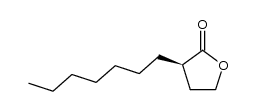 (R)-2-(2-hydroxy-ethyl)-nonanoic acid-lactone结构式