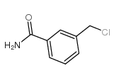 3-(氯甲基)苯甲酰胺结构式