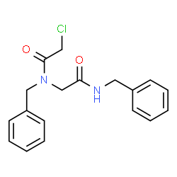 N-苄基-N-[2-(苄氨基)-2-氧乙基]-2-氯乙酰胺图片