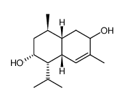 (1S,2R,4R,4aS,8aR)-1-Isopropyl-4,7-dimethyl-1,2,3,4,4a,5,6,8a-octahydro-naphthalene-2,6-diol Structure