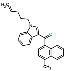 JWH 122 N-(4-pentenyl) analog Structure