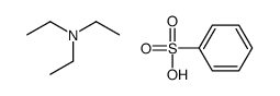 benzenesulphonic acid, compound with triethylamine (1:1) structure