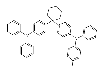 4-methyl-N-[4-[1-[4-(N-(4-methylphenyl)anilino)phenyl]cyclohexyl]phenyl]-N-phenylaniline结构式