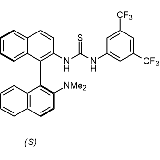 N-[3,5-双(三氟甲基)苯基]-N'-[(S)-2'-(二甲基氨基)[1,1'-联萘]-2-基]硫脲图片