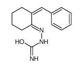 (1E,2E)-2-Benzylidenecyclohexanone semicarbazone结构式