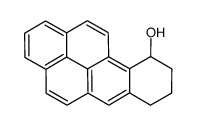 10-hydroxy-7,8,9,10-tetrahydrobenzo(a)pyrene Structure