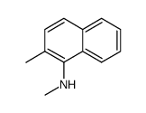 2-methyl-1-methylaminonaphthalene Structure