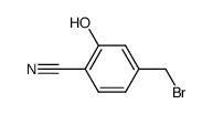 4-bromomethyl-2-hydroxy-benzonitrile Structure