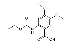 2-[(ethoxycarbonyl)amino]-4,5-dimethoxybenzoic acid picture