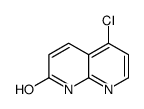 5-氯-1,8-萘啶-2(1h)-酮结构式