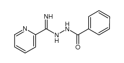 N'-(imino(pyridin-2-yl)methyl)benzohydrazide结构式