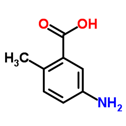 5-Amino-2-methylbenzoic acid Structure