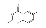 Ethyl 2,5-diiodobenzoate Structure