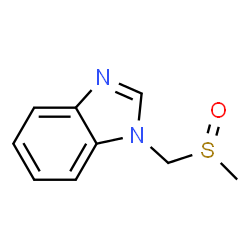 1H-Benzimidazole,1-[(methylsulfinyl)methyl]-(9CI) picture