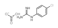 (4-chlorophenyl)guanidine mononitrate结构式